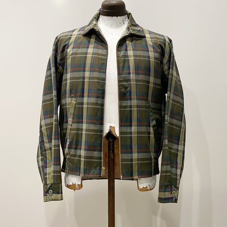 1960's Unknown Cotton Reversible Blouson Deadstock