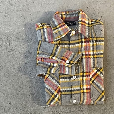 1970's〜 Prentiss Heavy Flannel L/S Shirt Deadstock