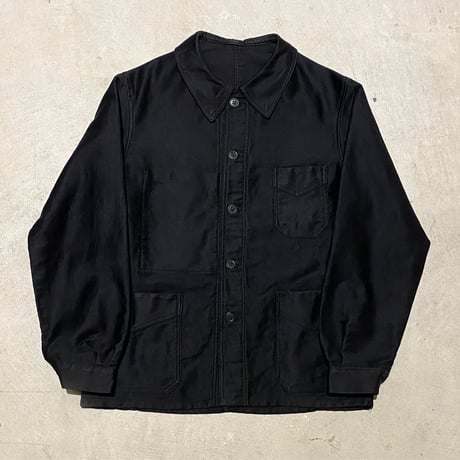 1940's〜 MARTIX Black Moleskin Jacket