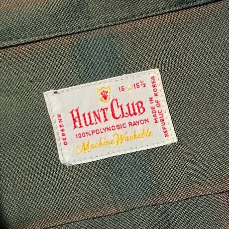 1960's〜 HUNT CLUB Rayon L/S Shirt