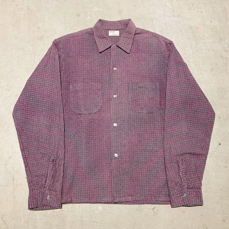 1950〜60's Truval Flannel L/S Shirt