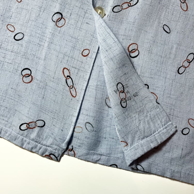 60s Sandy mac donald rayon shirt グレピン 60s Sandy mac donald rayon shirt グレピン