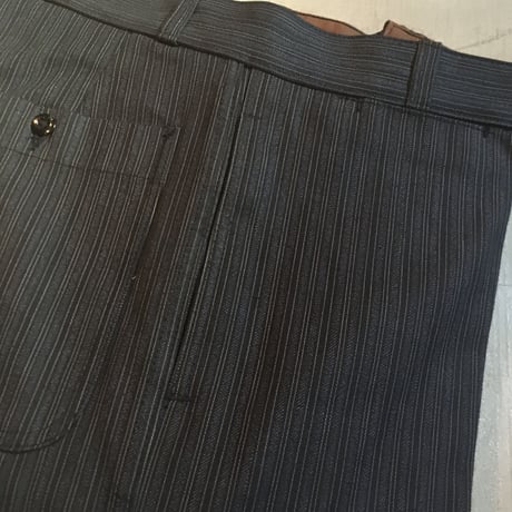 1940's〜 LE MONT ST MICHEL Stipe Trousers Deadstock
