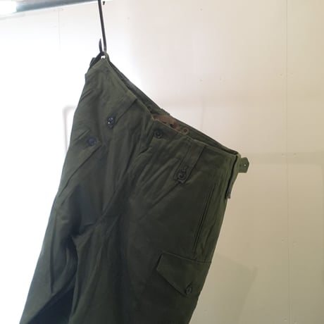 1960's British Army Combat Trousers Deadstock