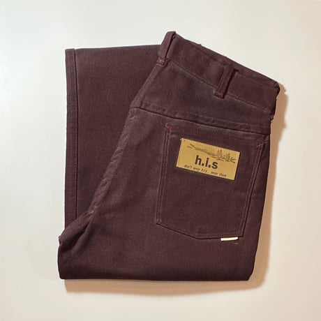 1960's h.i.s Tapered Pants Deadstock