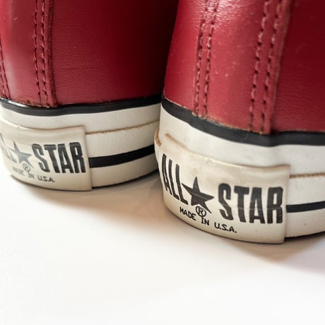 1990's CONVERSE ALL STAR Leather Hi Deadstock