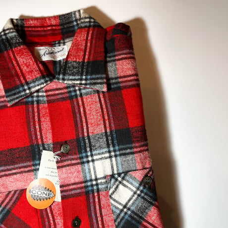 1950〜60's Aristocrat Heavy Flannel L/S Shirt Deadstock