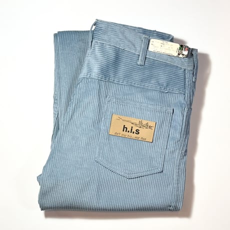 1960's h.i.s Corduroy Tapered Pants Deadstock