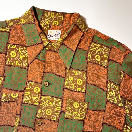 1950's Wingedfoot Rayon L/S Shirt