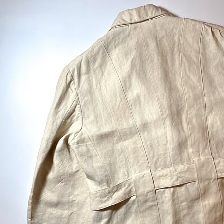 1930's Oregon Textile Mills Co. Linen Norfolk Jacket