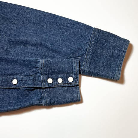 1950〜60's Wrangler 27MW Denim Western L/S Shirt