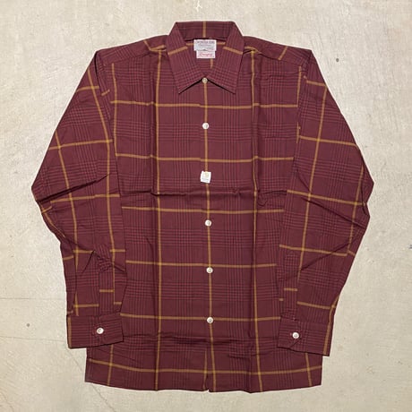 1960's J.SVOBODA SONS L/S Shirt Deadstock