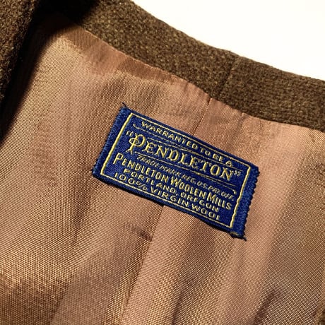 1960's PENDLETON Tailored Jacket