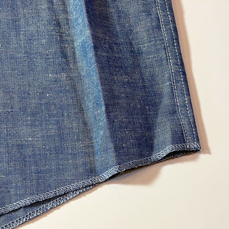 1960's HEAVY DUTY Chambray L/S Shirt Deadstock