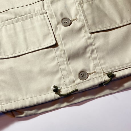 1960's Duxbak Poplin Fishing Vest Deadstock