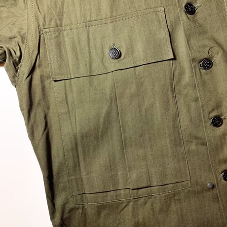 1940's US.ARMY M-43 Herringbone Jacket Deadstock