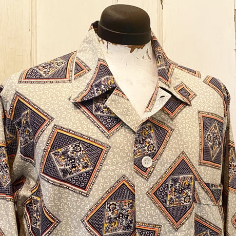 1960's HOWARD Pajama L/S Shirt