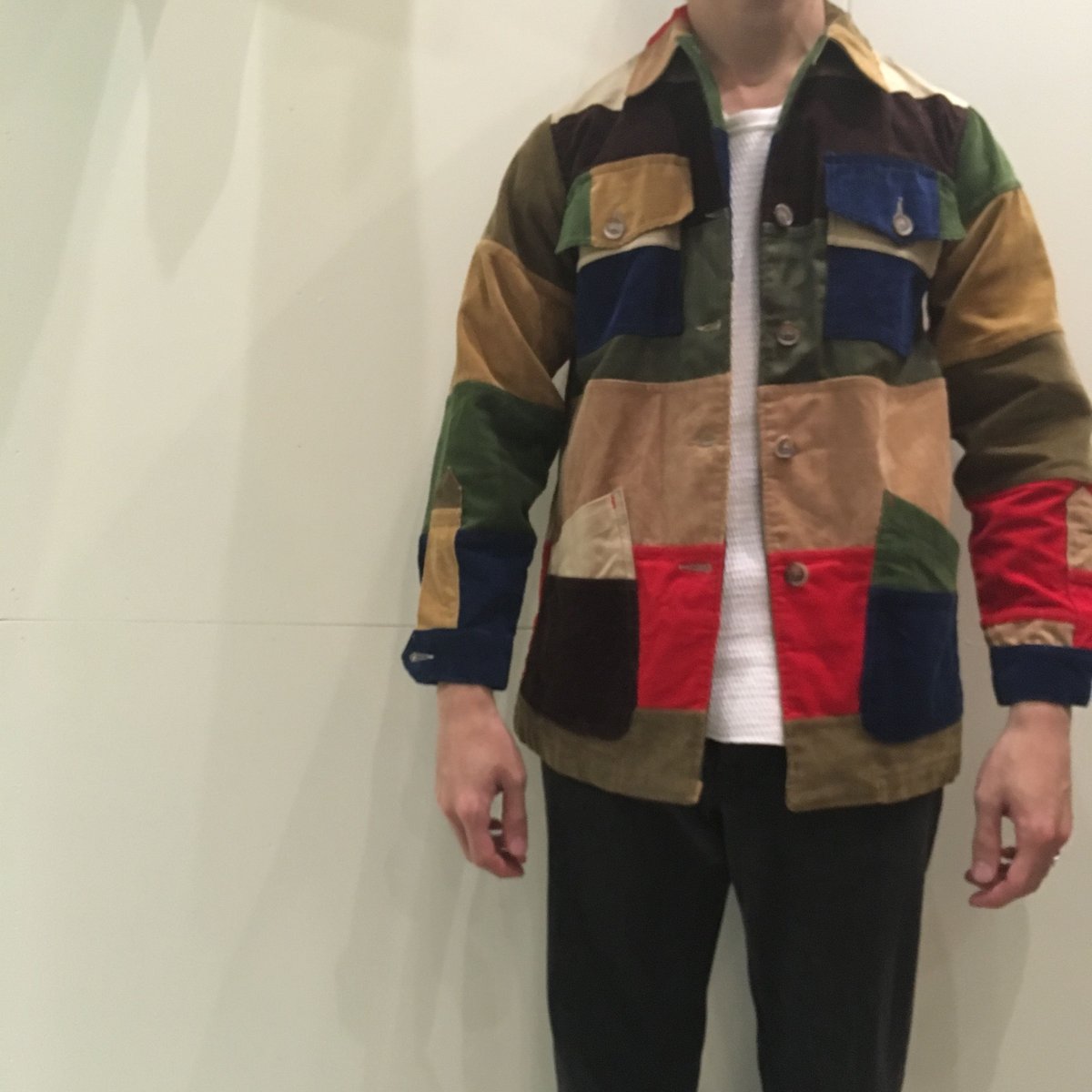 1960〜70's L.L.Bean Crazy Pattern Safari Jacket