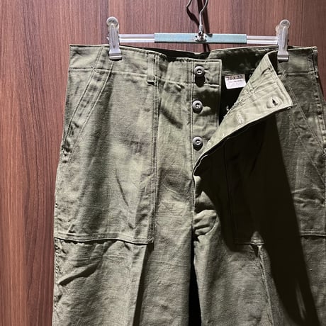 1960's US.ARMY Utility Trousers Deadstock