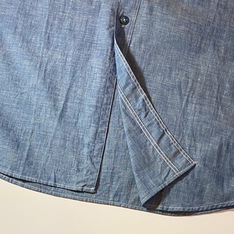 1940's US.NAVY Chambray L/S Shirt