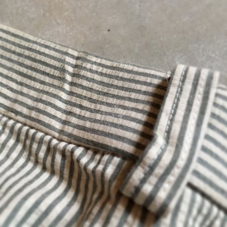 1960's Unknown Seersucker Tapered Pants