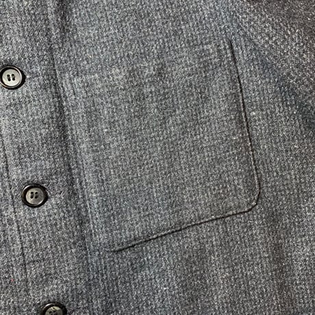 1950's French Unknown Wool Farmer Jacket