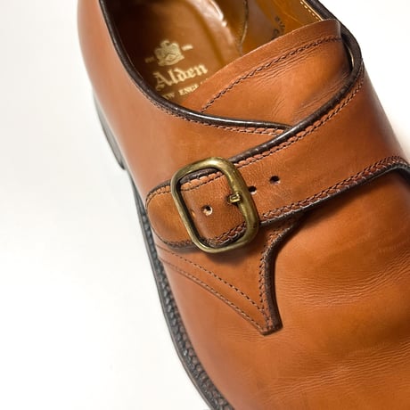 2000's〜 Alden Monk Strap Leather Shoes