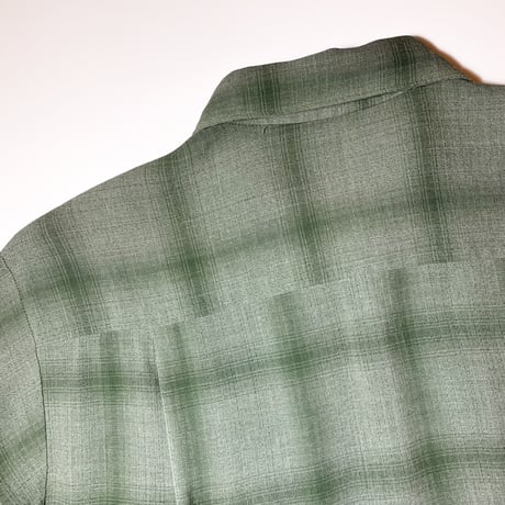 1960's TOWNCRAFT Rayon L/S Shirt