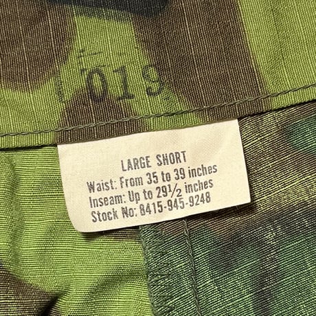 1960's US.ARMY ERDL Jungle Fatigue Trousers