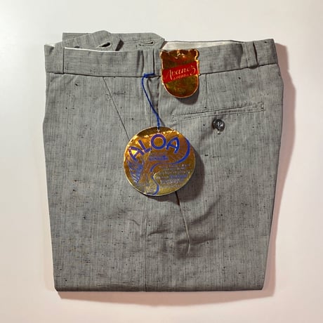 1960's Avaner SPORTS Cotton Slacks Deadstock
