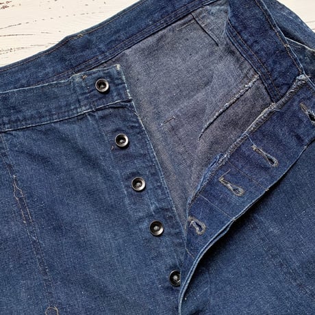 1940's US.NAVY Denim Trousers