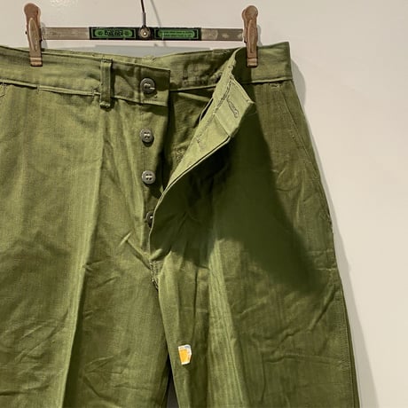 1950's USMC P-53 Herringbone Trousers Deadstock