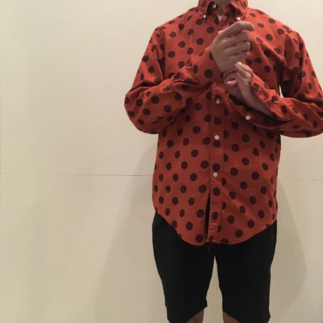 1960's Golden Vee Dots L/S Shirt