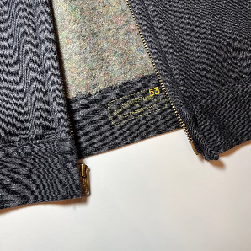 1950's〜 Unknown Black Whipcord Work Jacket | Un