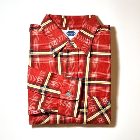 1950's PILGRIM Flannel L/S Shirt Deadstock