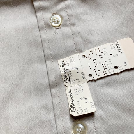 1960's ohrbach's S/S Shirt Deadstock