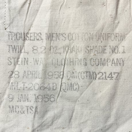 1950's US.ARMY Chino Trousers