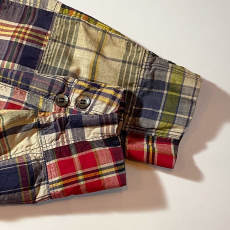 1960's Martin Eastman Ltd Indian Madras Patchwork Tailored Jacket