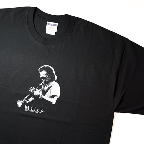 2000's〜 JERZEES Miles Davis Printed Tee Deadstock