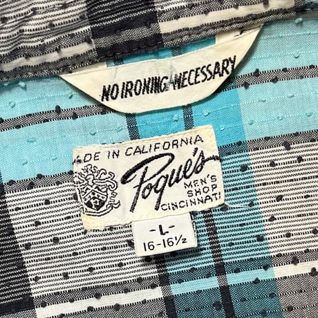 1960's Poque's S/S Shirt