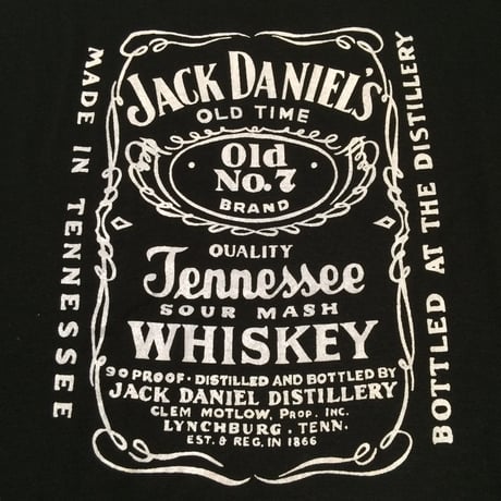 1980's SCREEN STARS Jack Daniel's Printed Tee