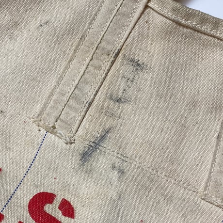 1960's Unknown Canvas Tool Bag