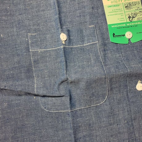 1960's BIG MAC Chambray S/S Shirt Deadstock
