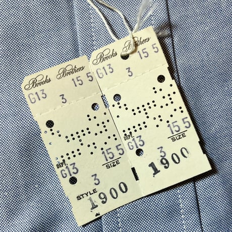 1970's Brooks Brothers L/S Shirt Deadstock