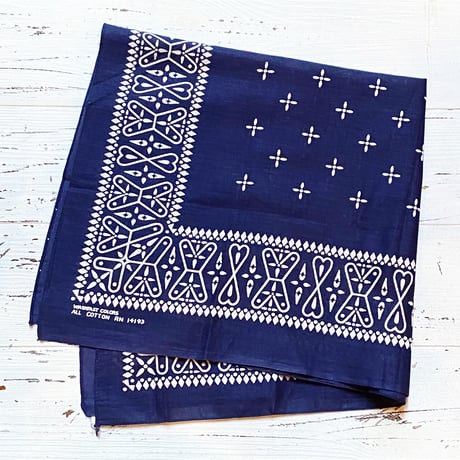 1960's〜 WASHFAST COLOR Bandana Deadstock