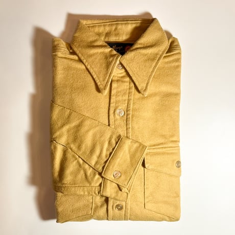 1970's Bullseye Bill Chamois Cloth L/S Shirt Deadstock