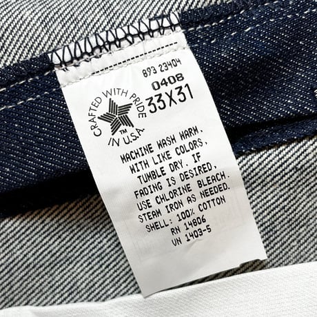1980's BIG MAC Denim Painter Pants Deadstock