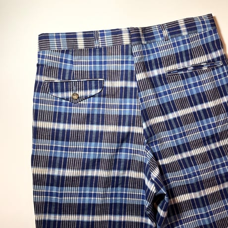 1970〜80's Jos.A.Bank Indian Madras Trousers