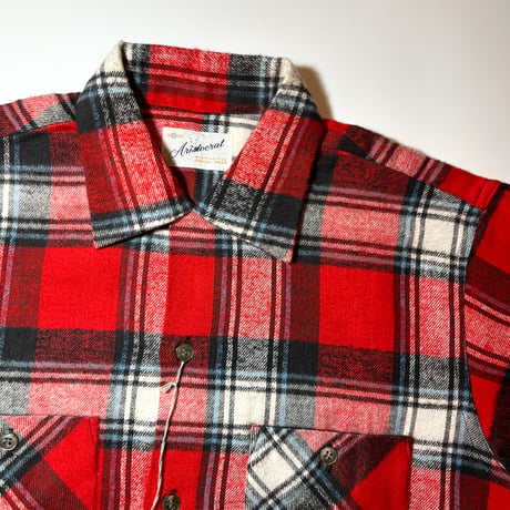 1950〜60's Aristocrat Heavy Flannel L/S Shirt Deadstock
