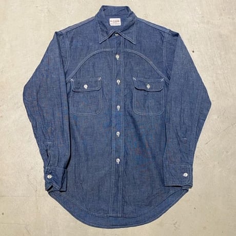 1960's〜 EL CISNE Chambray L/S Shirt